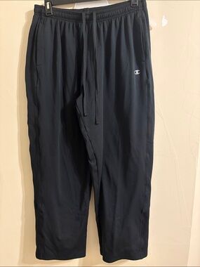 Champion Black Men's Athletic Joggers with Drawstring Waist